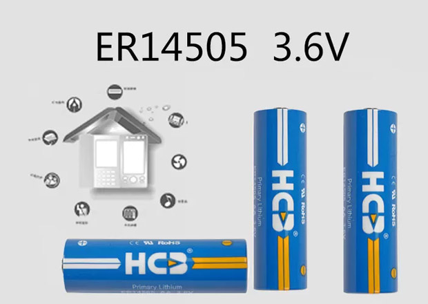 Vhbw 3x Piles ER14505 - Piles spéciales (2700mAh, 3,6V, Li-SOCl2)